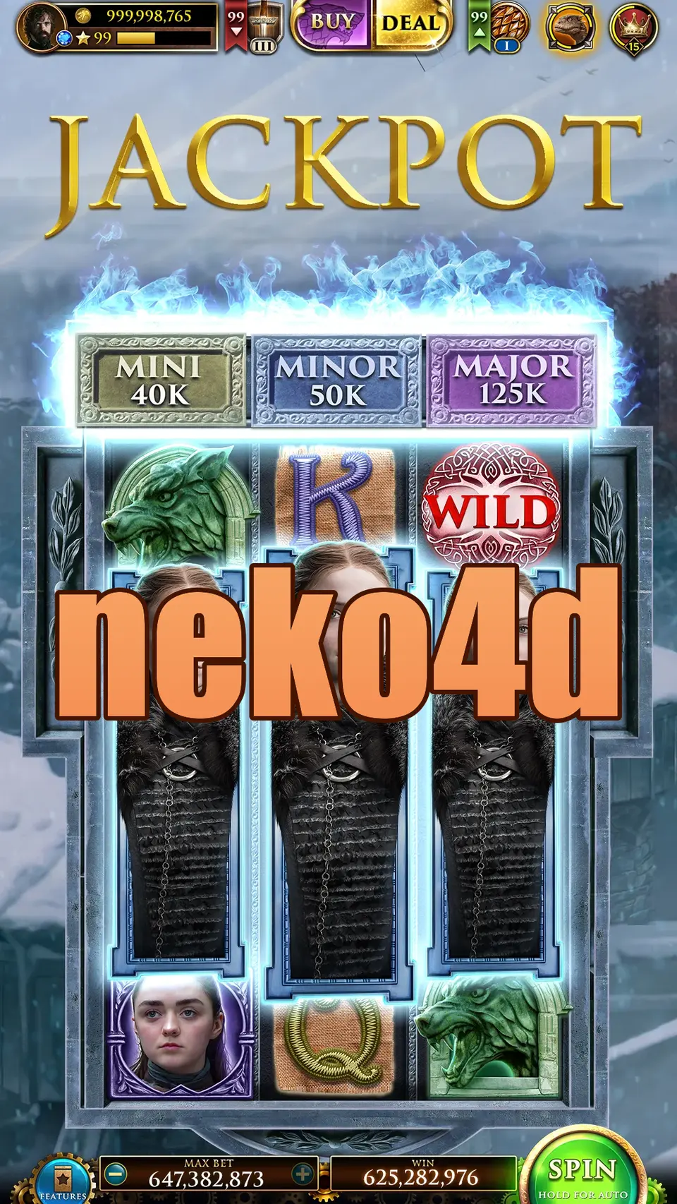 neko4d Tangkapan Layar - APK Resmi